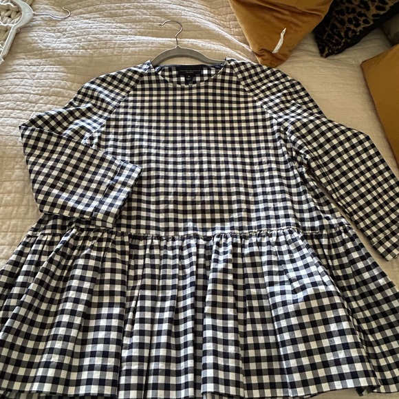 Victoria Beckham gingham peplum top - Picture 10 of 12